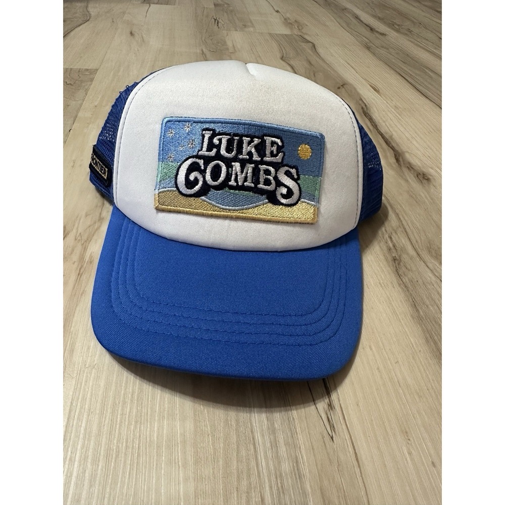 Luke Combs Trucker Hat AUS NZ‎ Summer Tour 2025 Snapback Cap Mesh Chugg Frontier